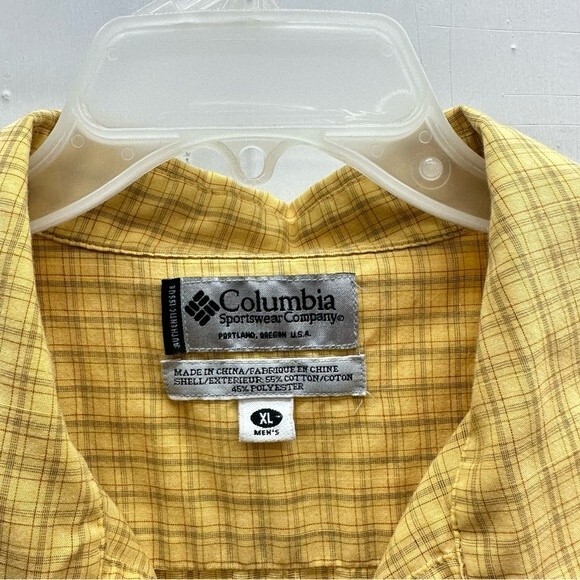 Columbia short sleeve button down lightweight shirt men's xl - Picture 4 of 4